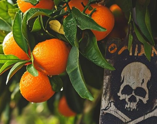 Toxicité de l’oranger du Mexique Symptômes d'un empoisonnement